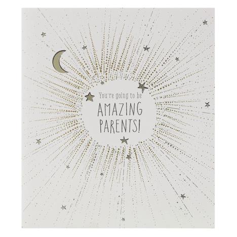 Starry Design Parents To Be Card £2.00